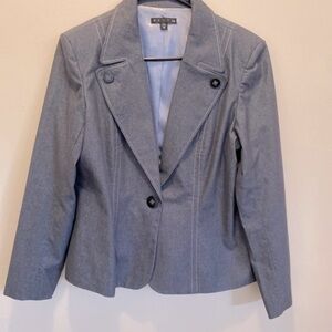 Vesti gray blazer size 12